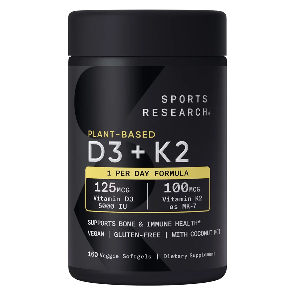 Costco Sports Research - D3+K2 - 160顆