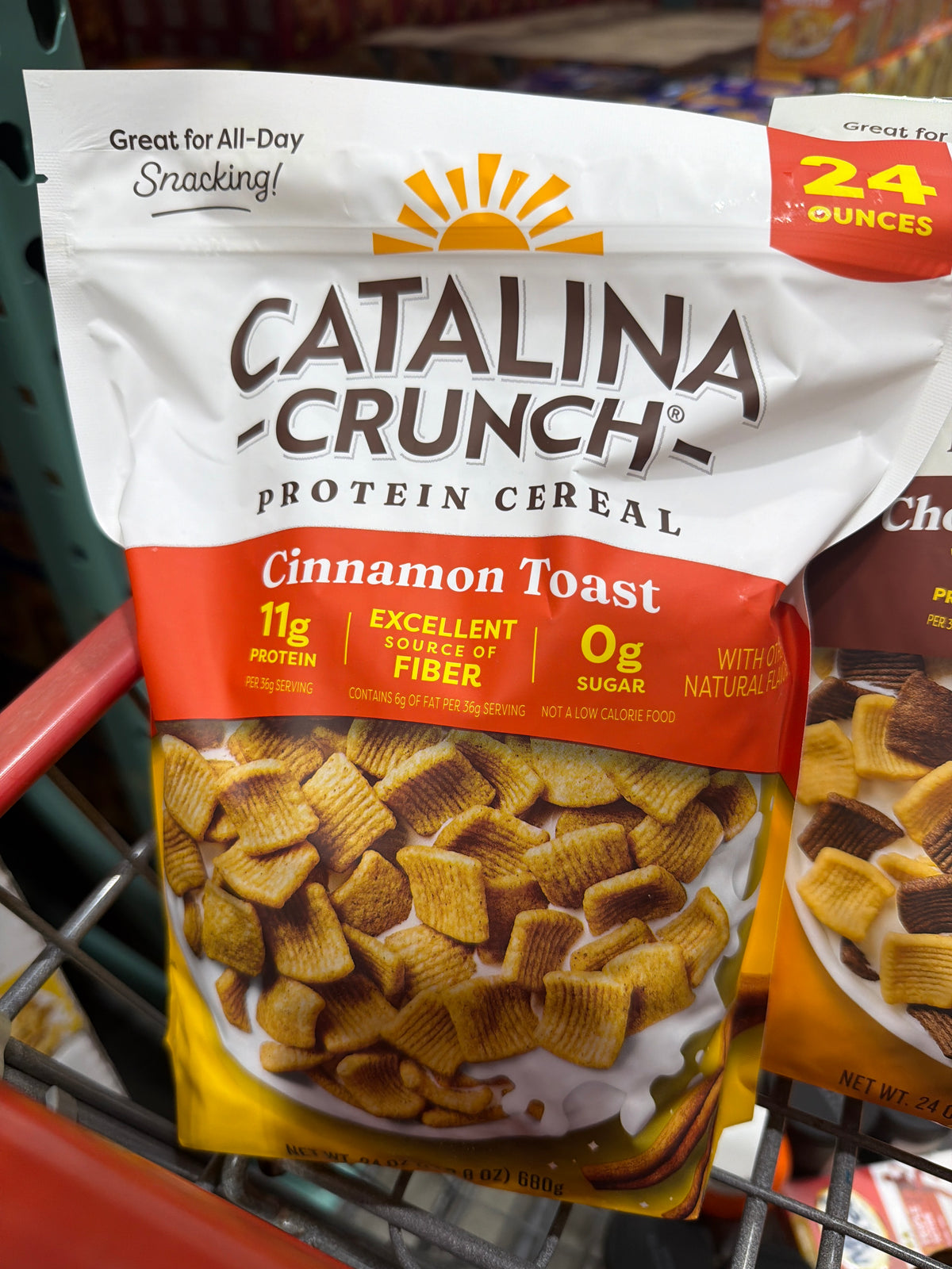Costco 健康 Catalina crunch 肉桂 高蛋白喜瑞兒