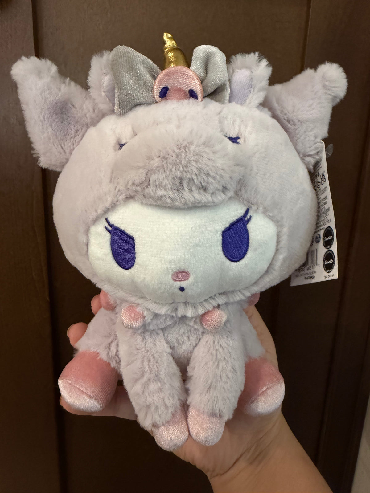 Gund x 三麗鷗 庫洛米偽裝獨角獸娃娃