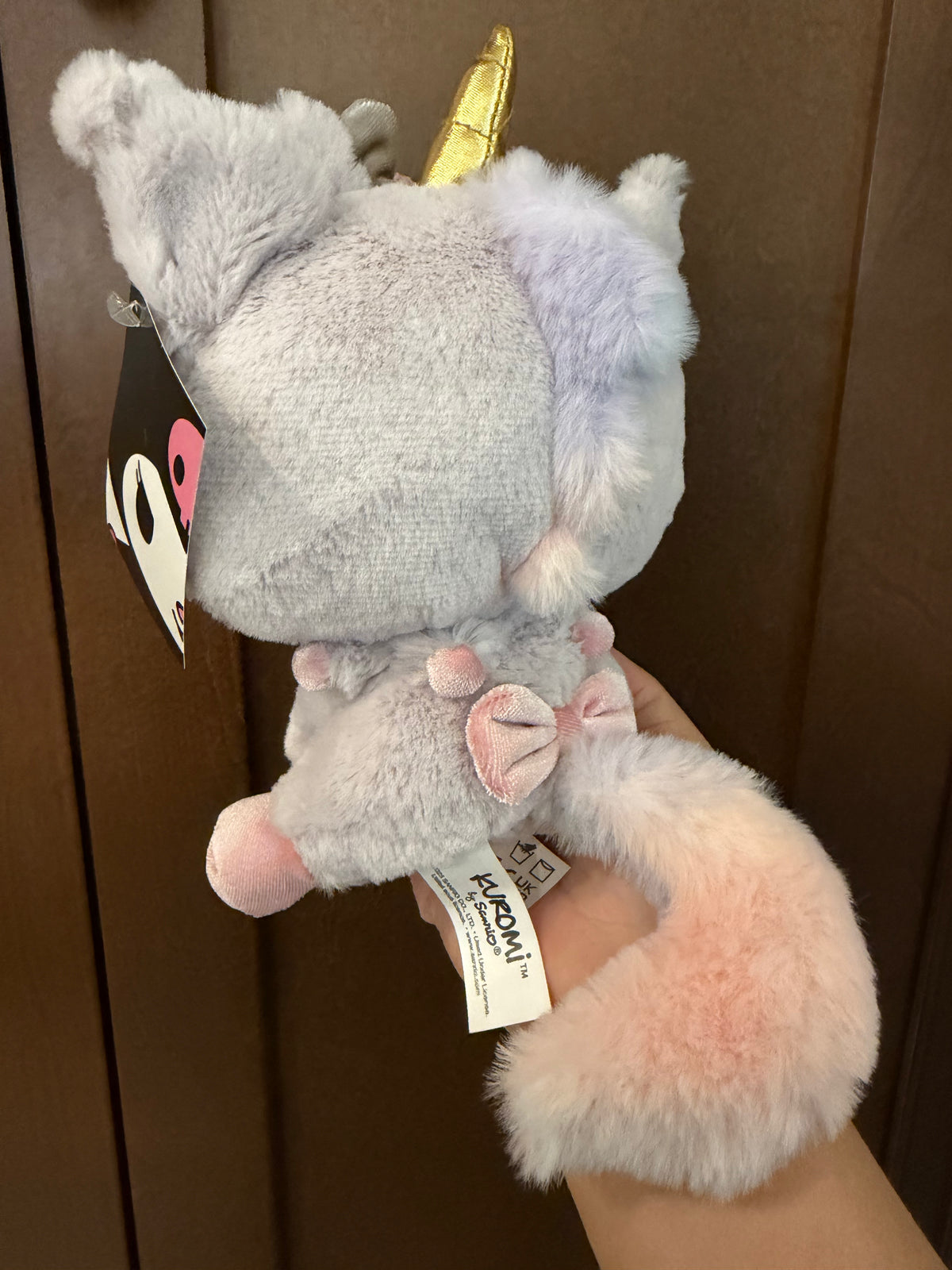 Gund x 三麗鷗 庫洛米偽裝獨角獸娃娃