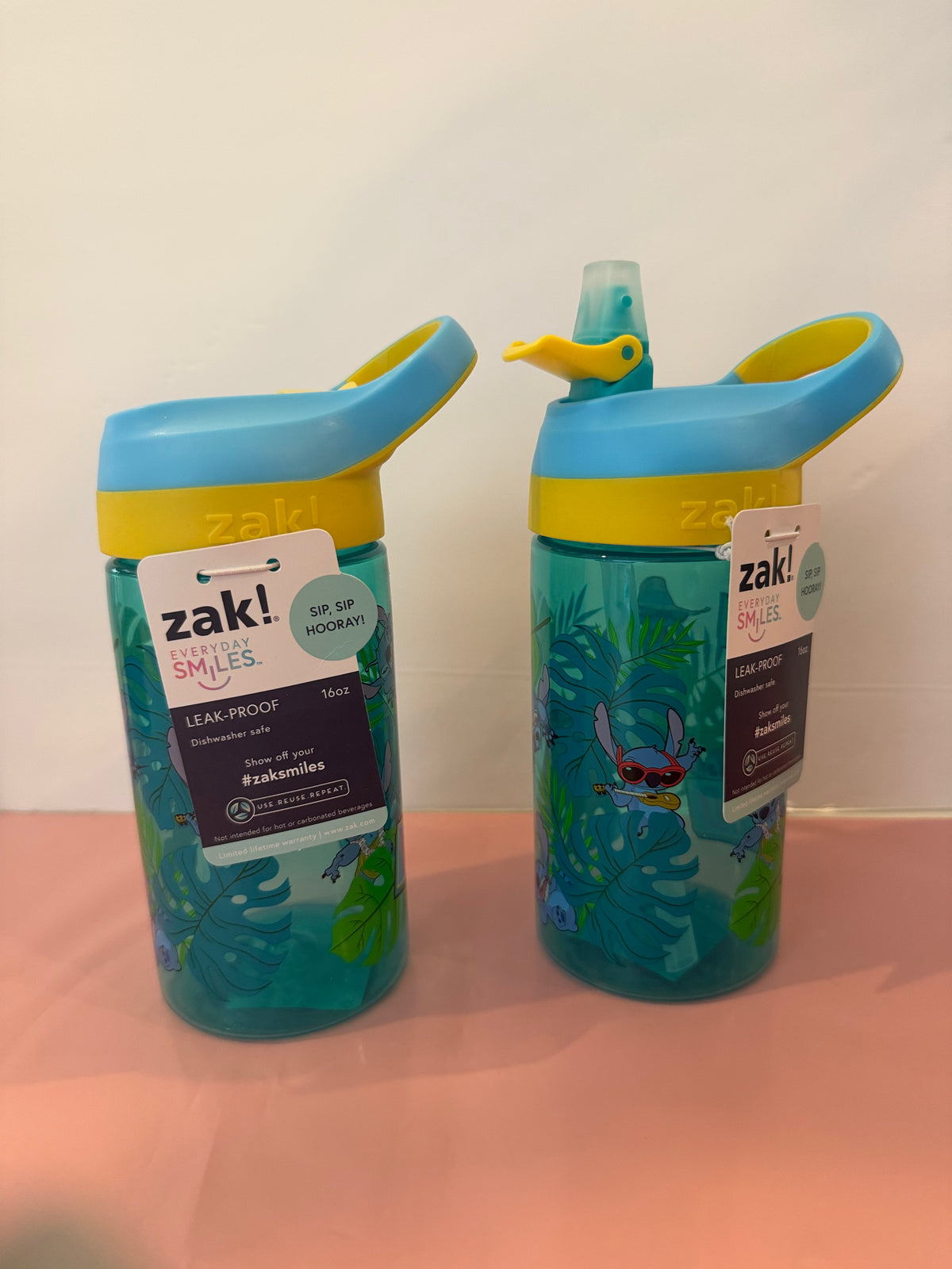 挖寶現貨 Zak 不漏兒童水壺 史迪奇 473ml