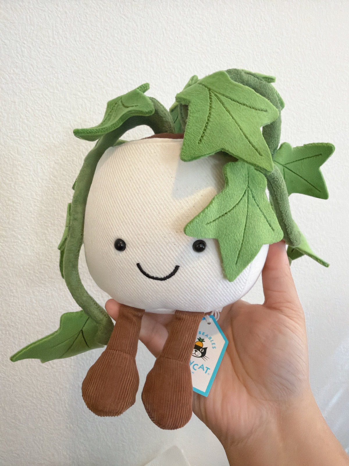 Jellycat 最新 常春藤盆摘娃娃