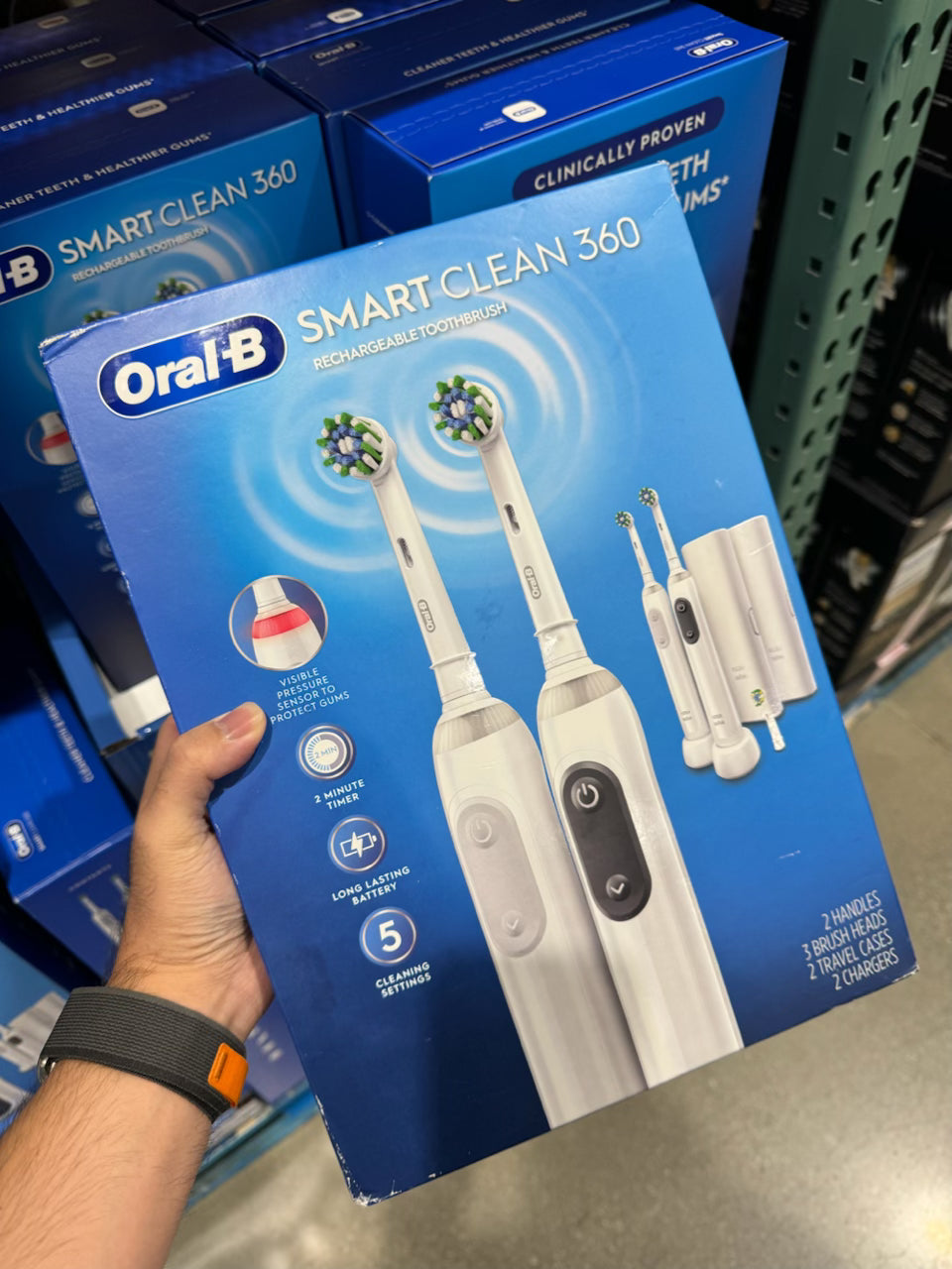 Costco Oral B 電動牙刷組合 Smart Clean 360 Americanjoy美國代購 