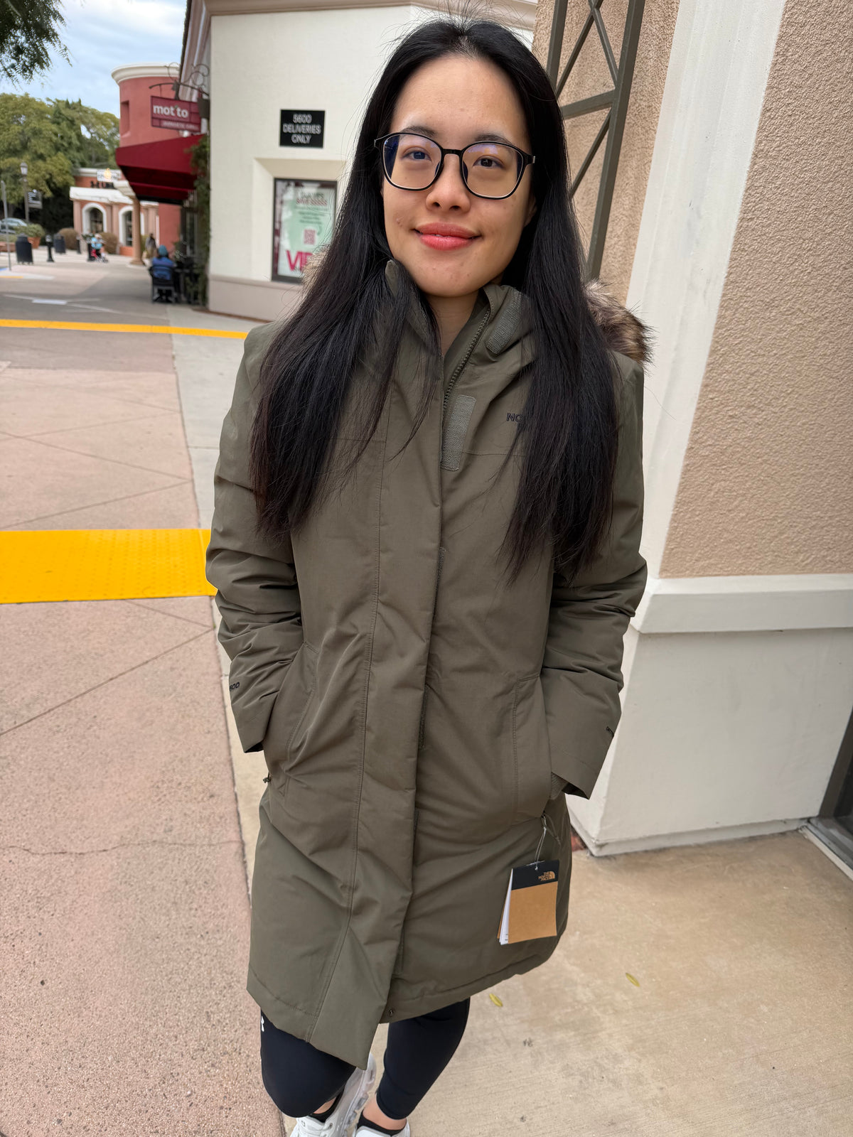 北臉 女生 Arctic派克真羽絨外套 600