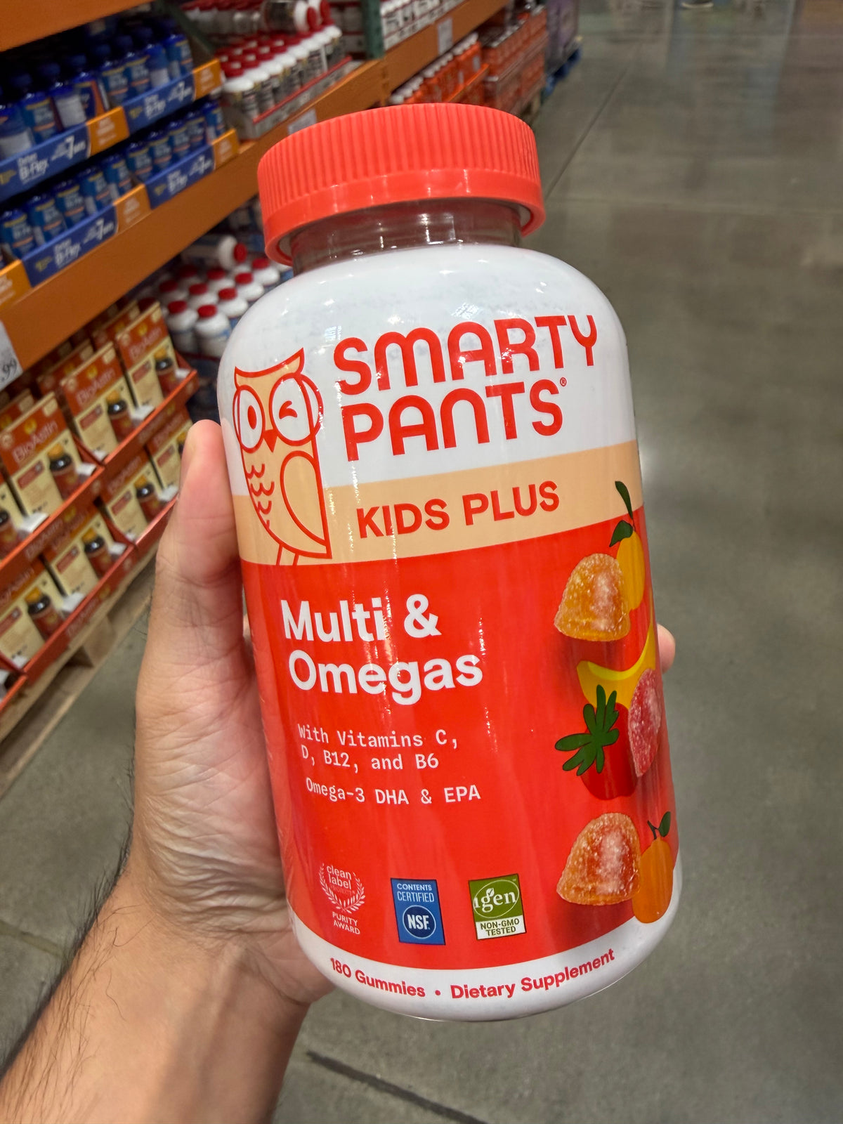 Costco SmartyPants - 兒童維他命軟糖 - 180顆