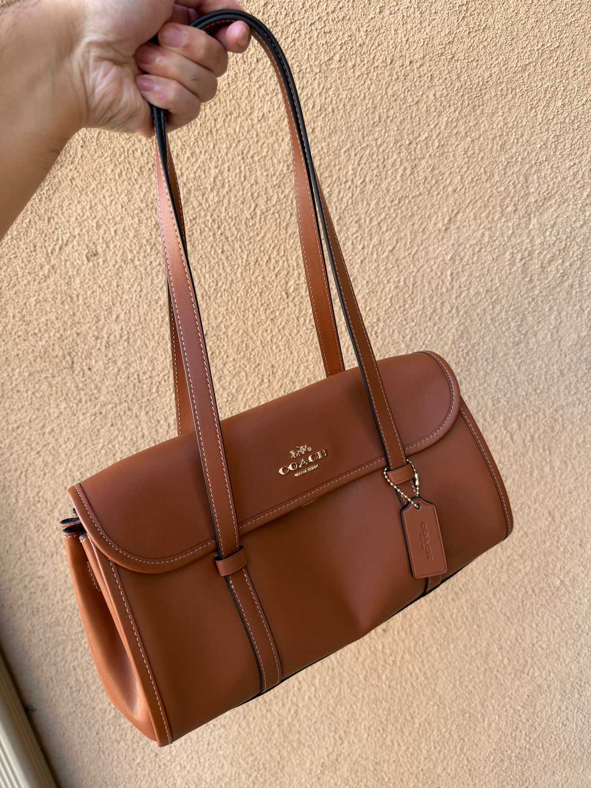 Coach Outlet Bridget 法棍包 34 - 咖啡