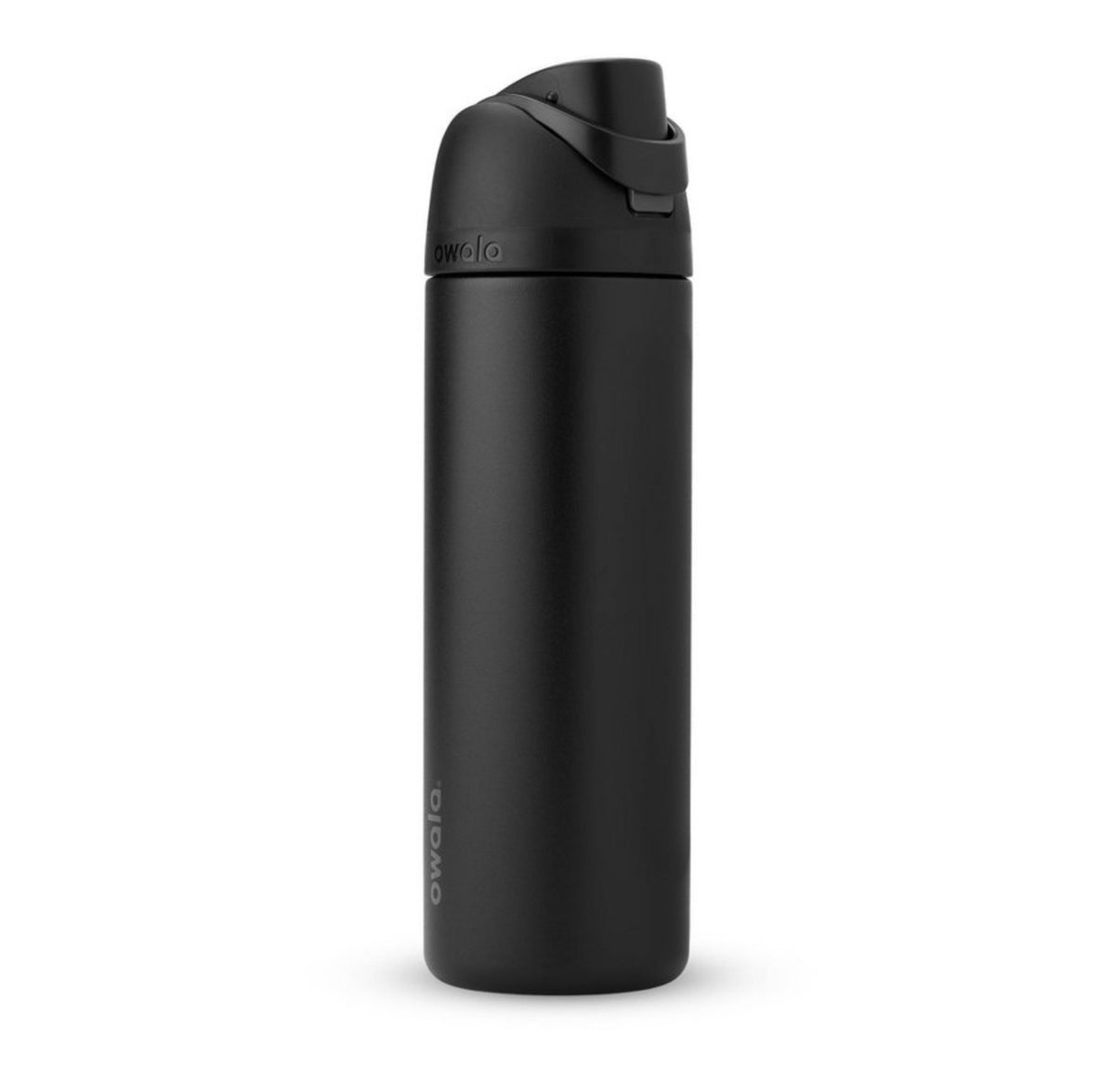 Owala 經典吸管不銹鋼水壺 霧面黑 - Very Very Dark - 24oz