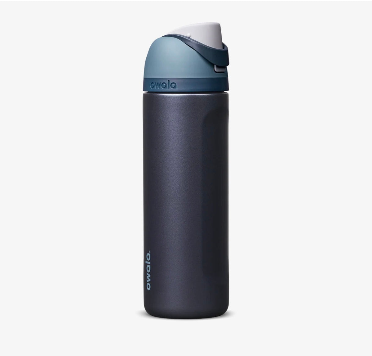 Owala 經典吸管不銹鋼水壺 藍鐵色 - Blue Steel - 24oz