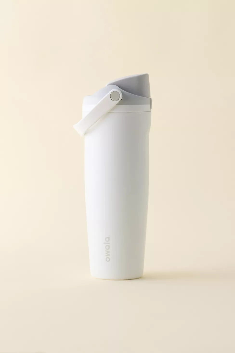 Owala 拉手吸管不銹鋼水壺 - 全白- Shy Marshmallow - 30oz