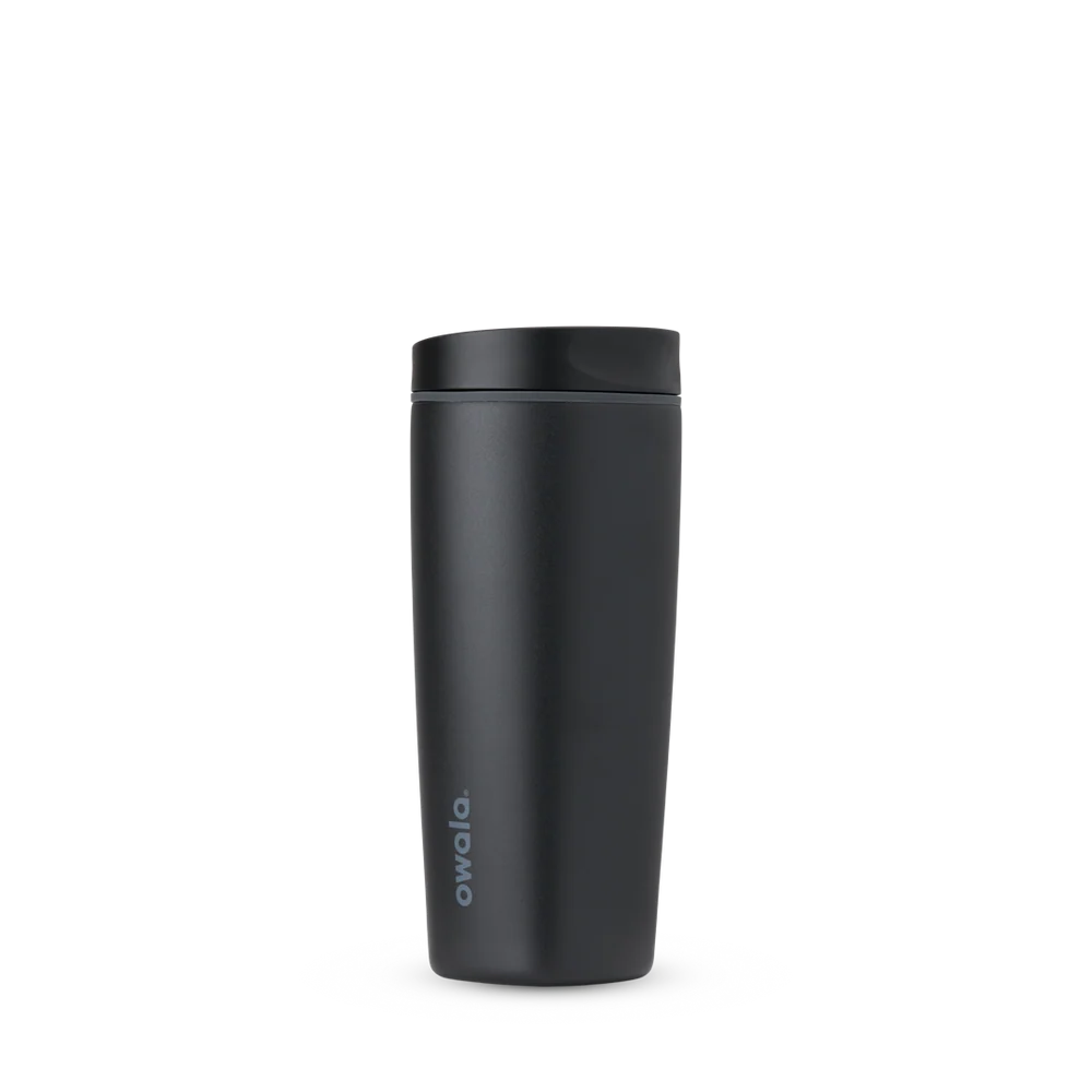 Owala 不漏咖啡杯 不銹鋼內膽 - 霧面黑 - Very Very Dark - 20oz
