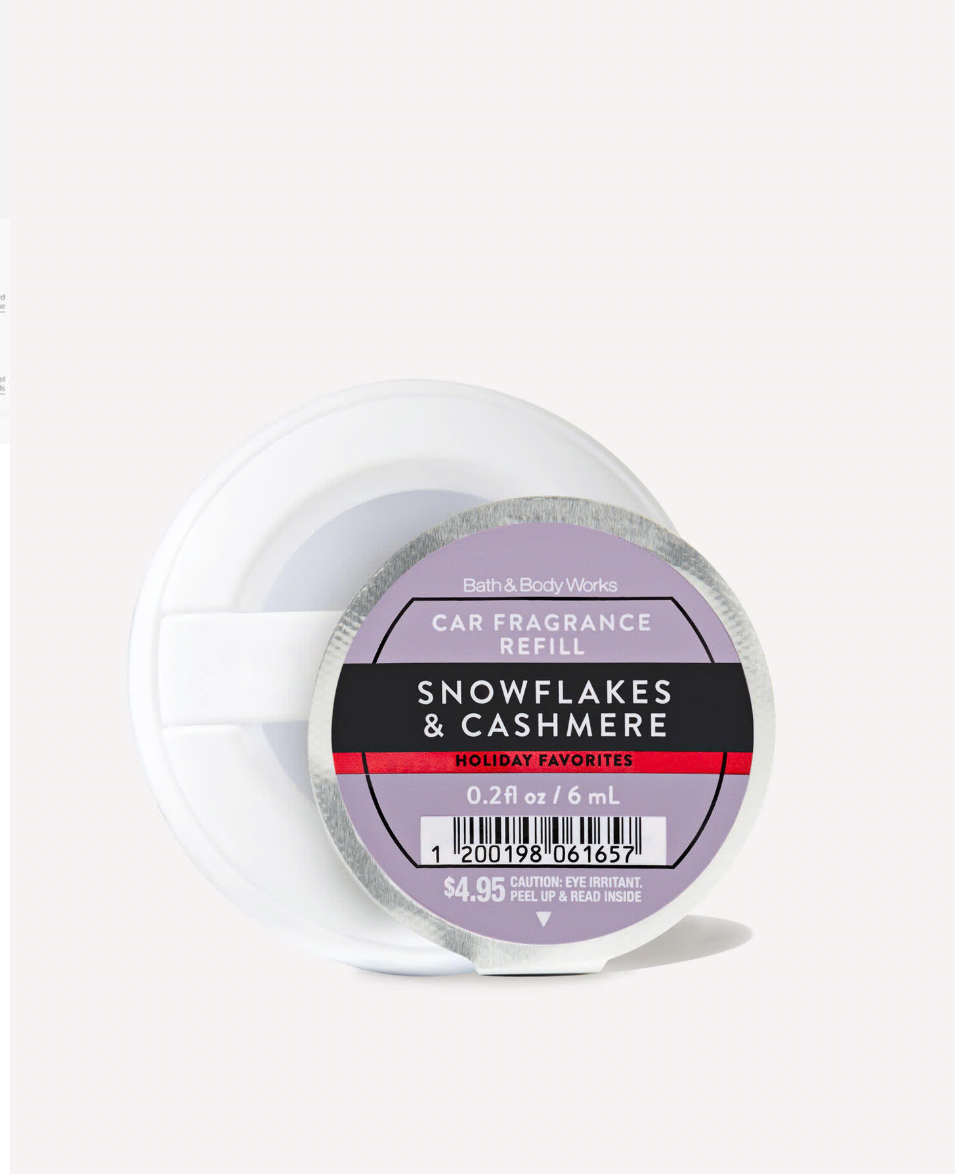 BBW 車香 - 雪花棉棉 - Snowflakes & Cashmere