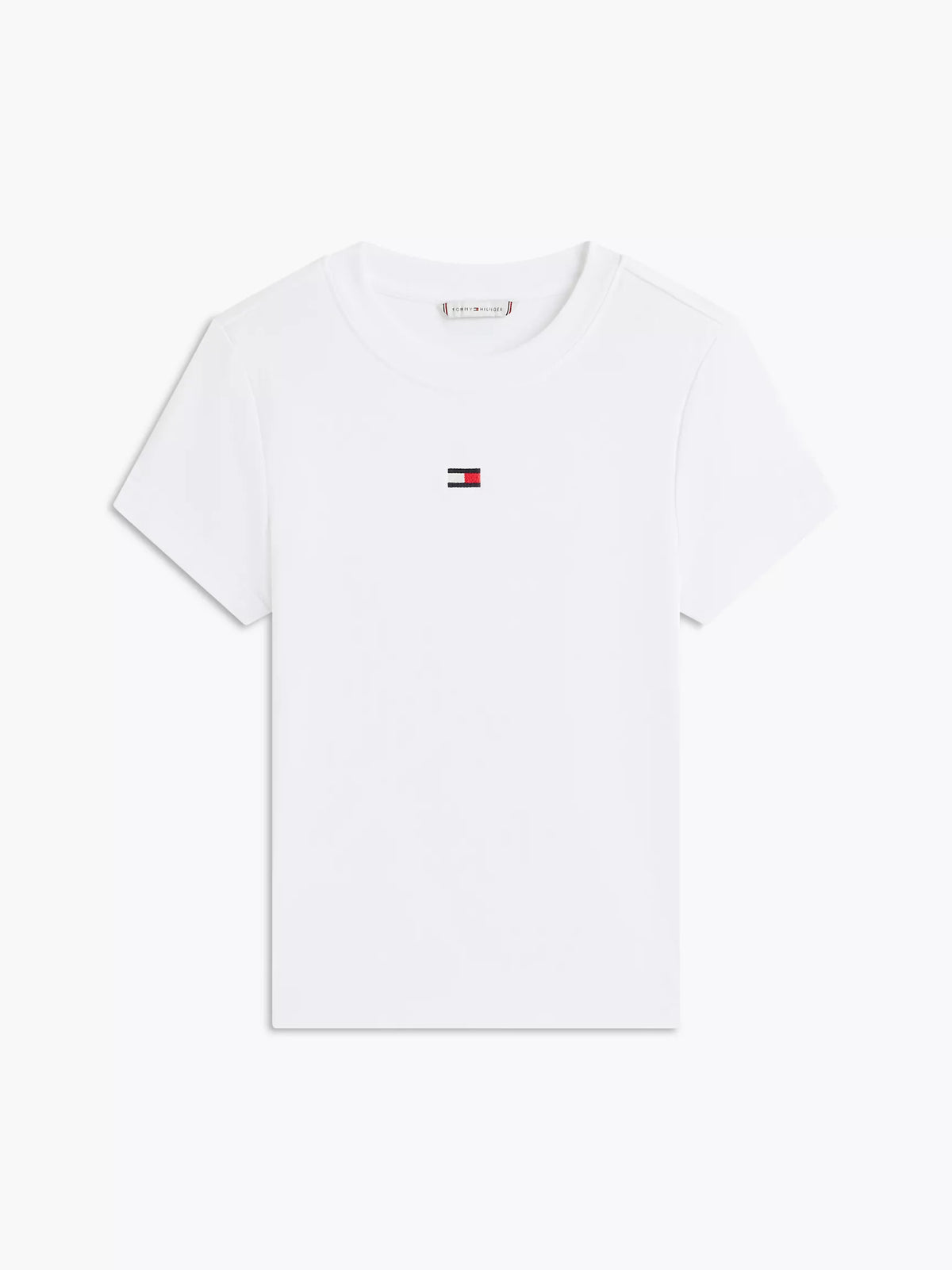 Tommy 女生 迷你旗子短T - 白色