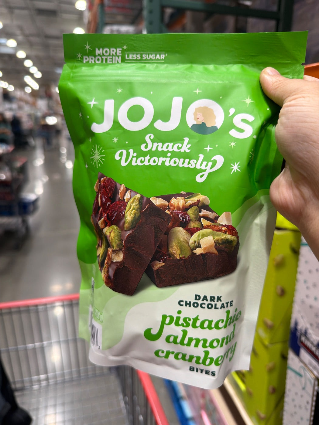 Costco Jojo黑巧克力堅果方塊