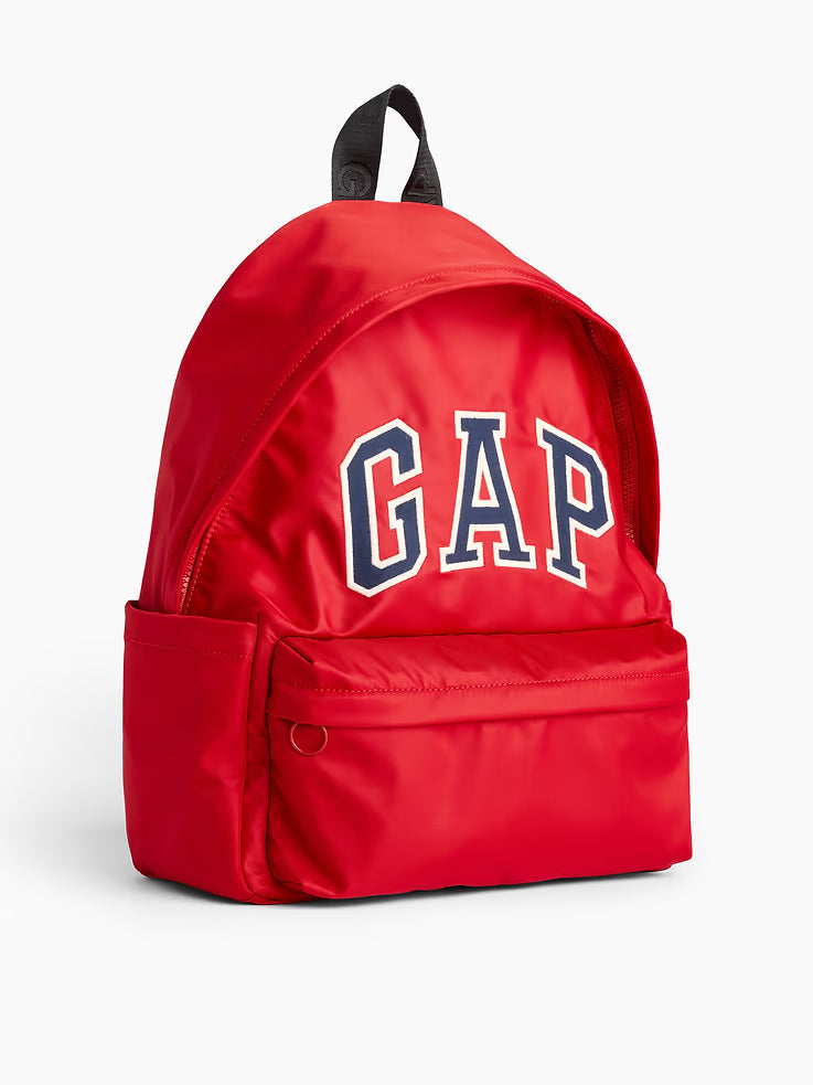 Gap Logo尼龍後背包 - 紅色