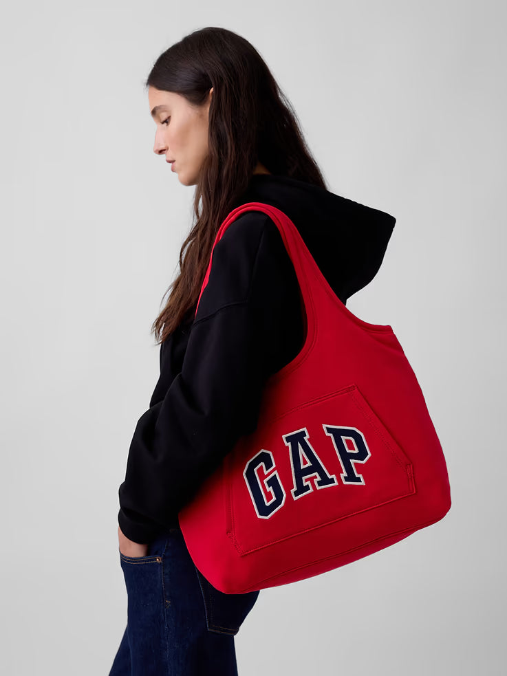 Gap 帽T托特包 中款 - 紅色