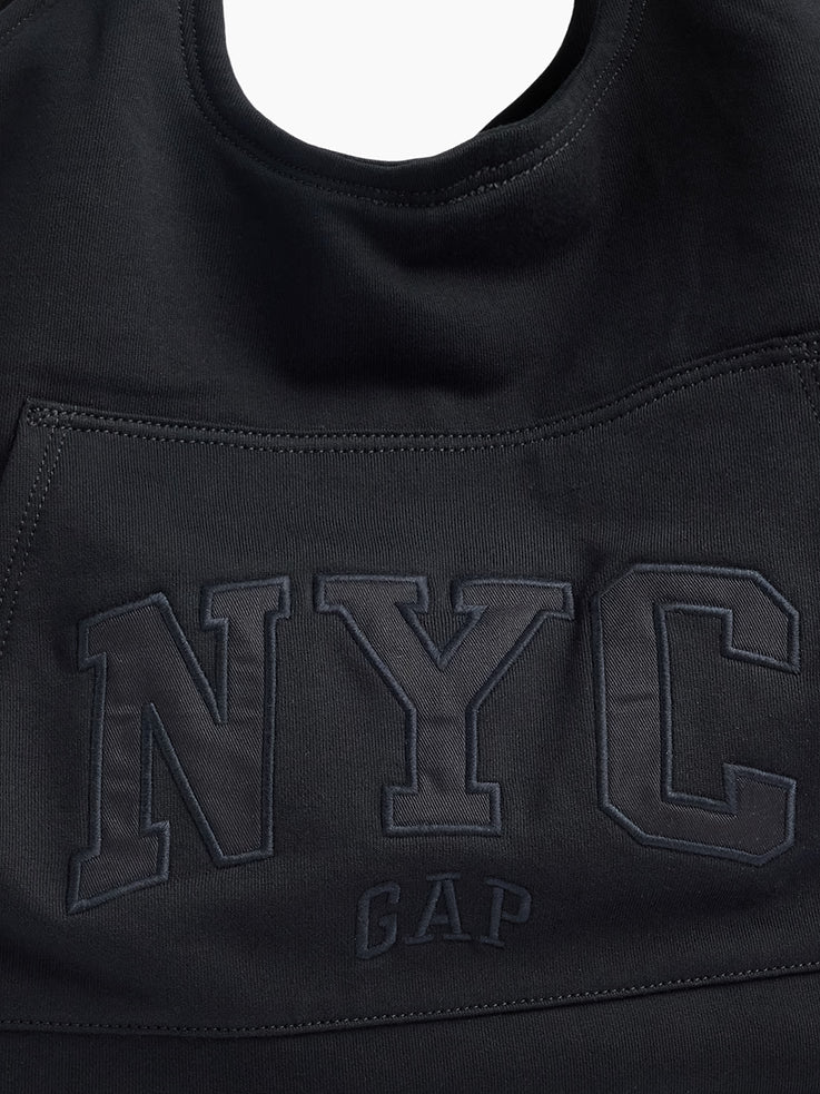Gap 帽T托特包 大款 - NYC全黑