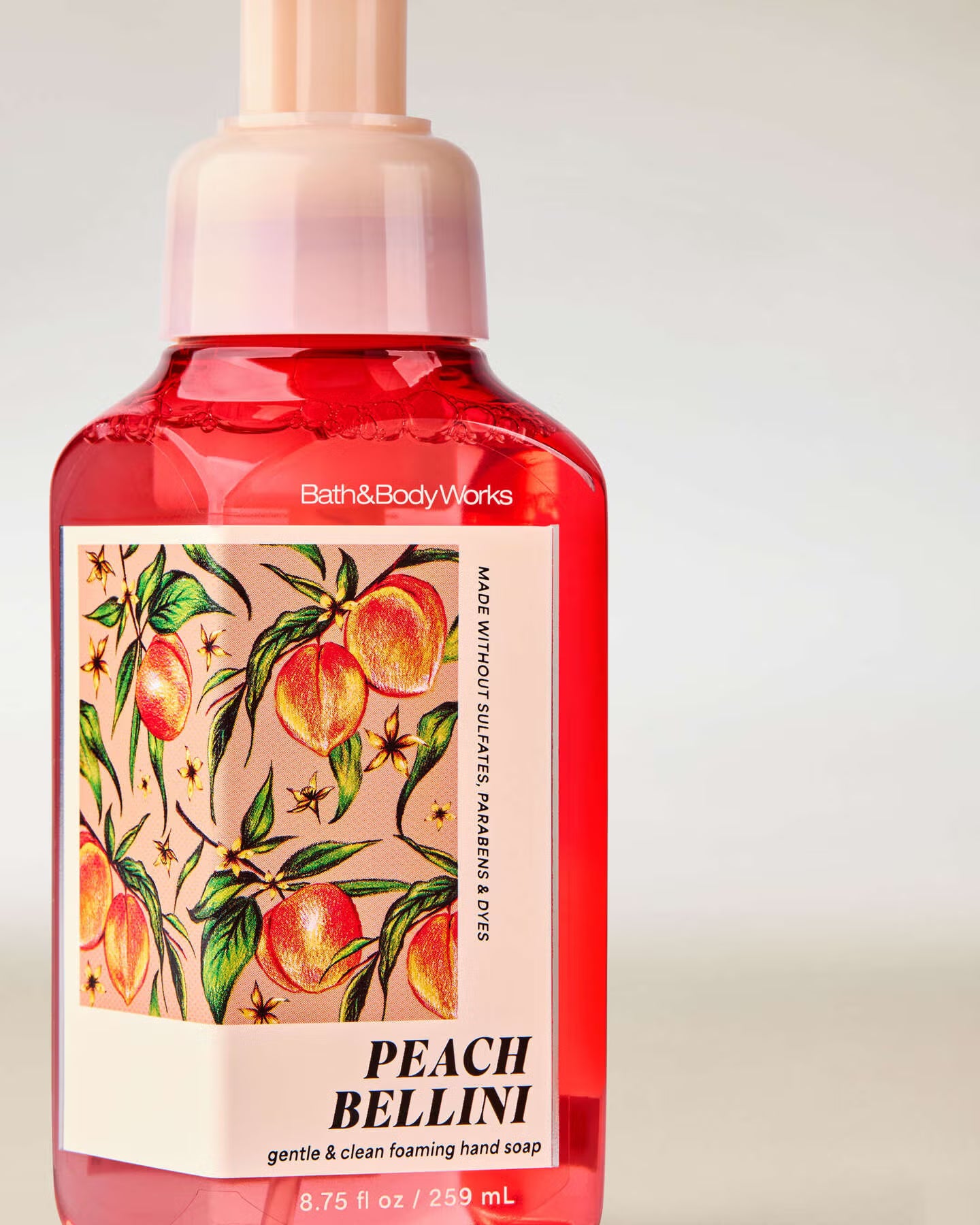 BBW 泡泡洗手乳 - 最愛蜜桃 - Peach Bellini