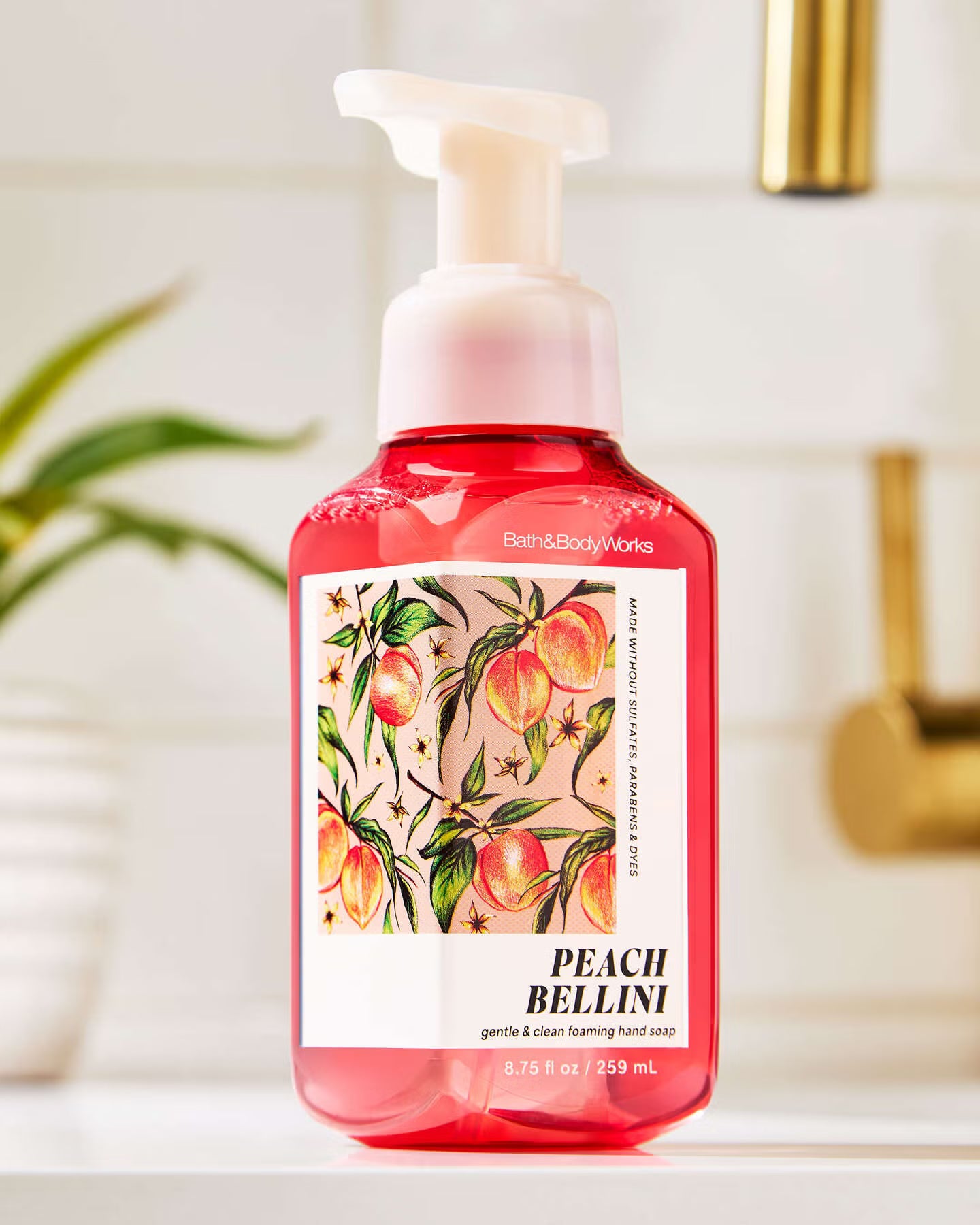 BBW 泡泡洗手乳 - 最愛蜜桃 - Peach Bellini