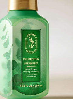 BBW 泡泡洗手乳 - 提神尤加利 - Eucalyptus Spearmint