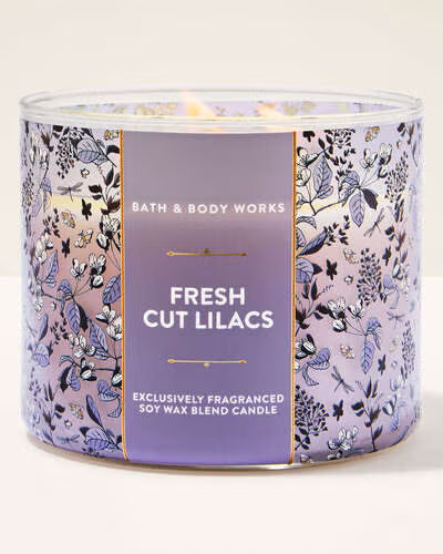 BBW 三蕊蠟燭 Fresh Cut Lilac