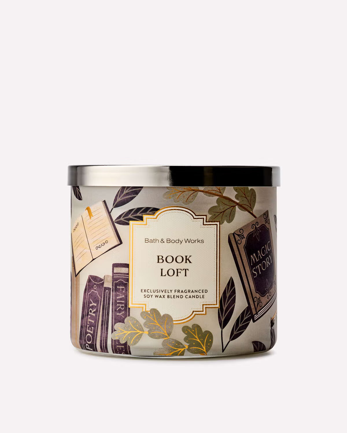 BBW 三蕊蠟燭 - 書房之香 - Book Loft