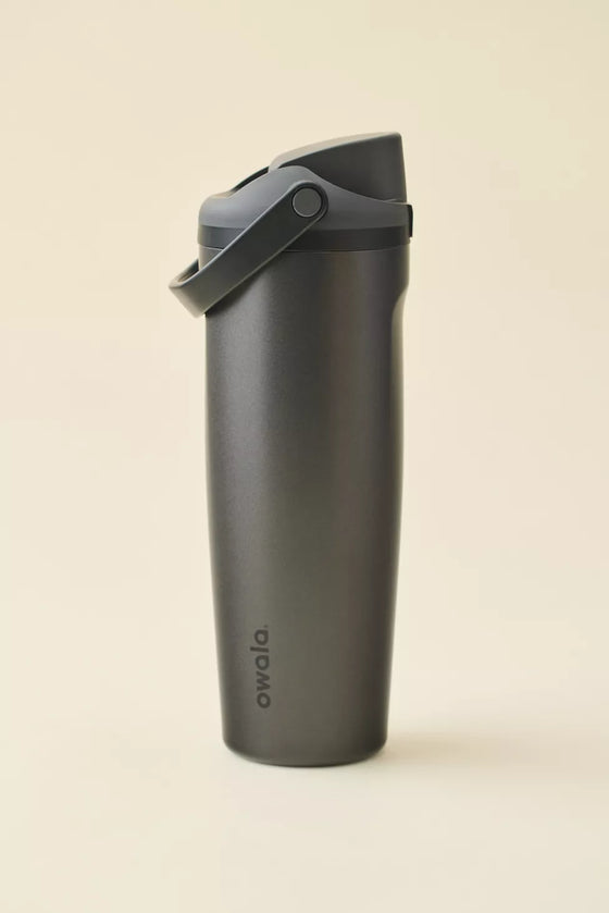 Owala 輕鬆喝吸管水壺 曜石黑 - Nailed It