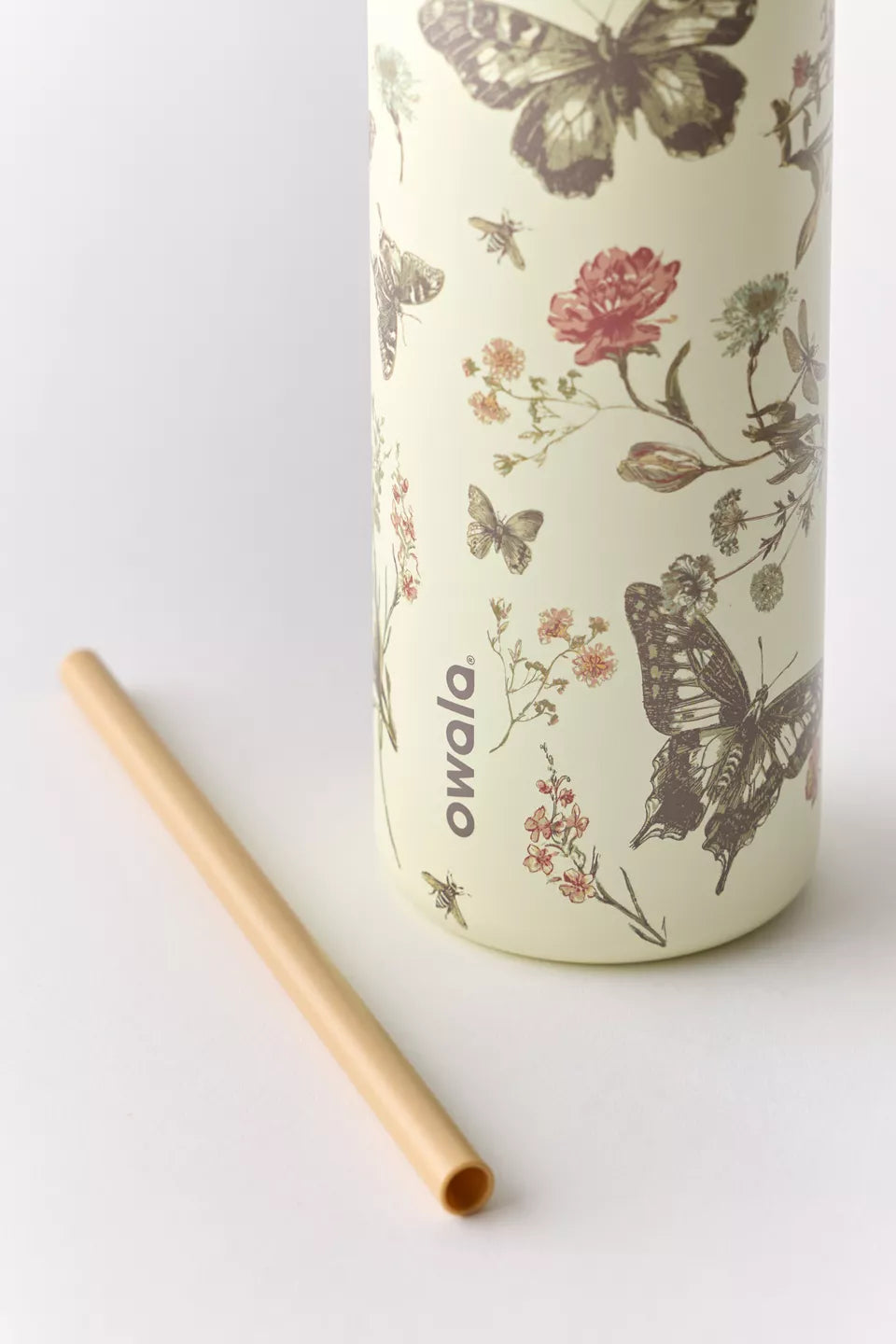 Owala 經典吸管不銹鋼水壺 - 蝴蝶 - Boho Butterfly - 32oz