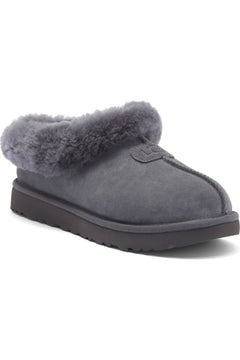 ND UGG 女生 Tazzette 絨絨毛領厚底穆勒鞋