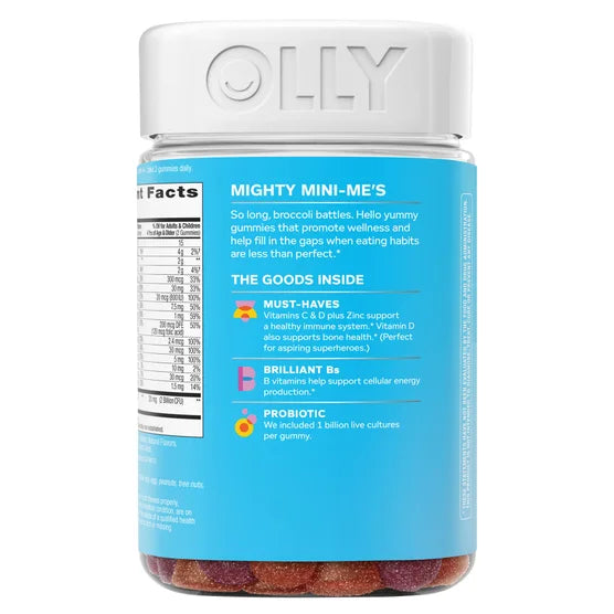Costco Olly 小孩綜合維他命益生菌 - 160顆
