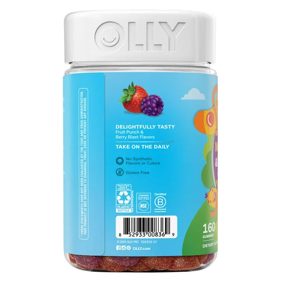 Costco Olly 小孩綜合維他命益生菌 - 160顆