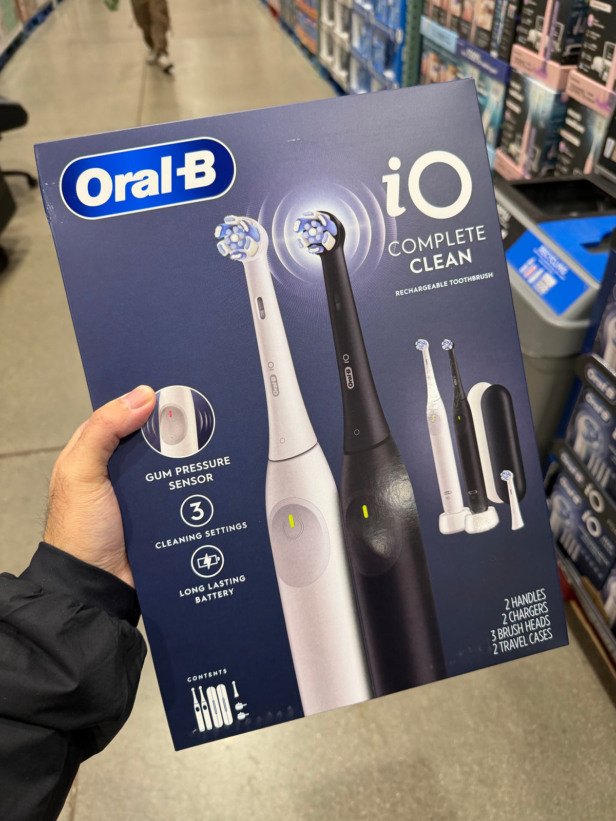 Costco Oral B IO完整清潔電動牙刷 - 2入組