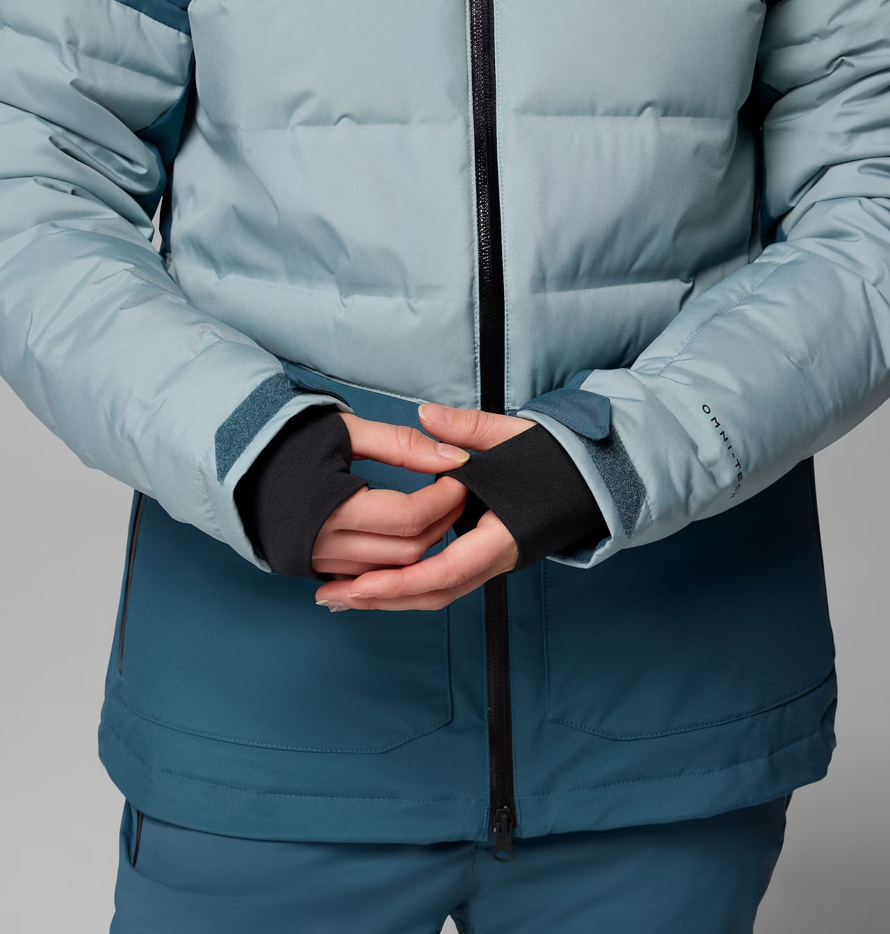 Columbia 女生 Glacier 金點真羽絨雪衣 550