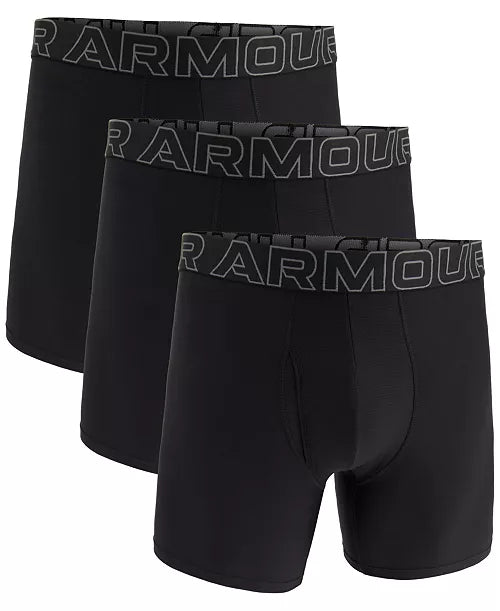 UA 專櫃 男生 超好穿內褲三入組 - 全黑