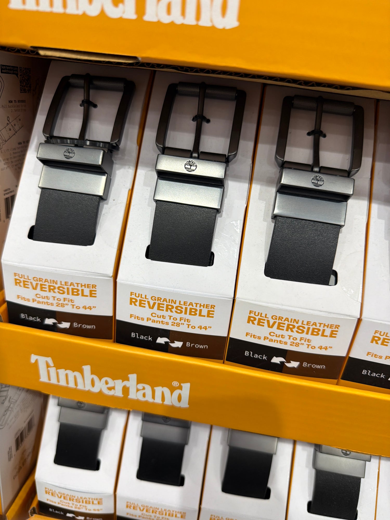 Costco timberland男生皮帶真皮雙面