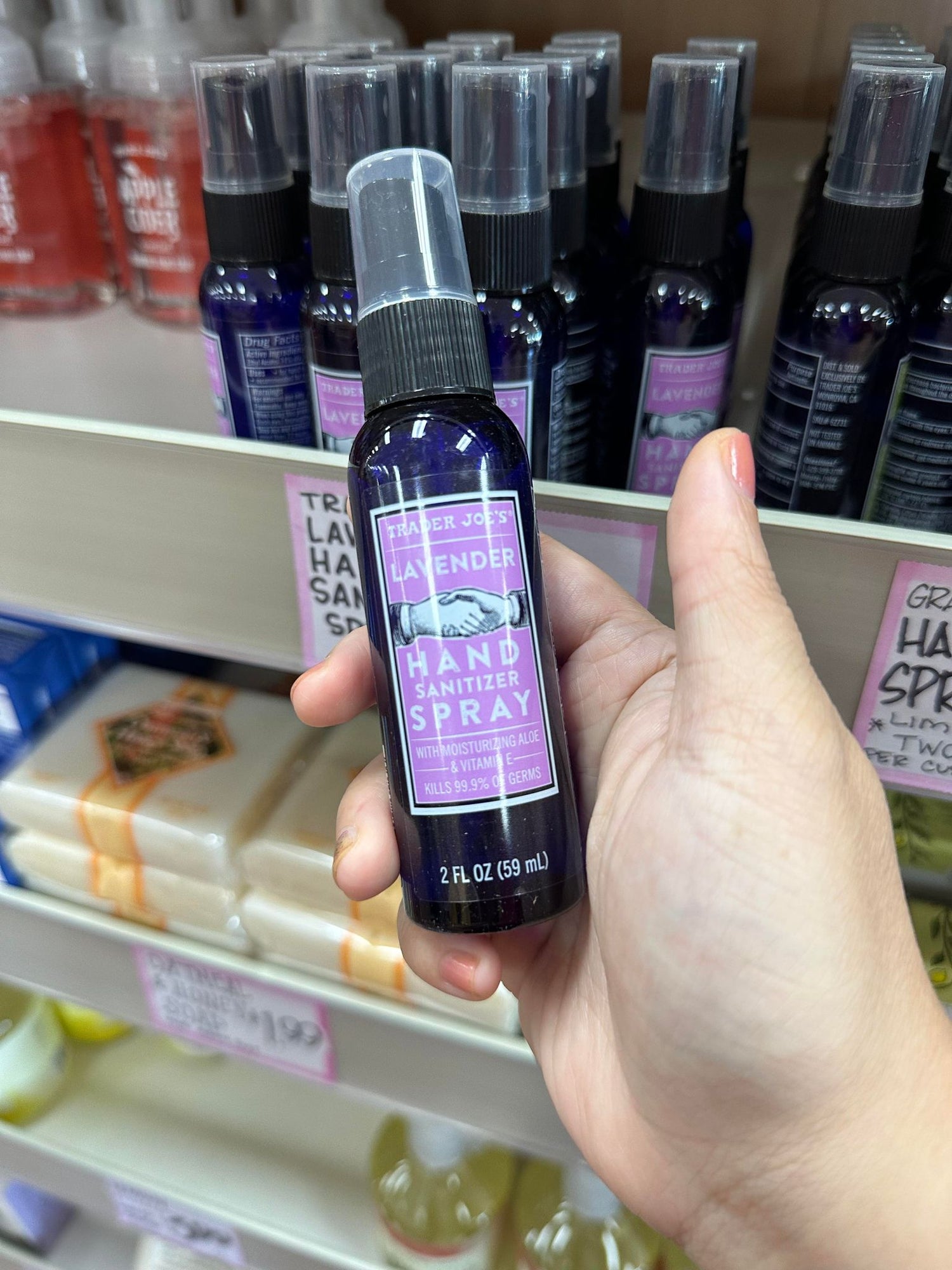 TJ 乾洗手噴霧 薰衣草