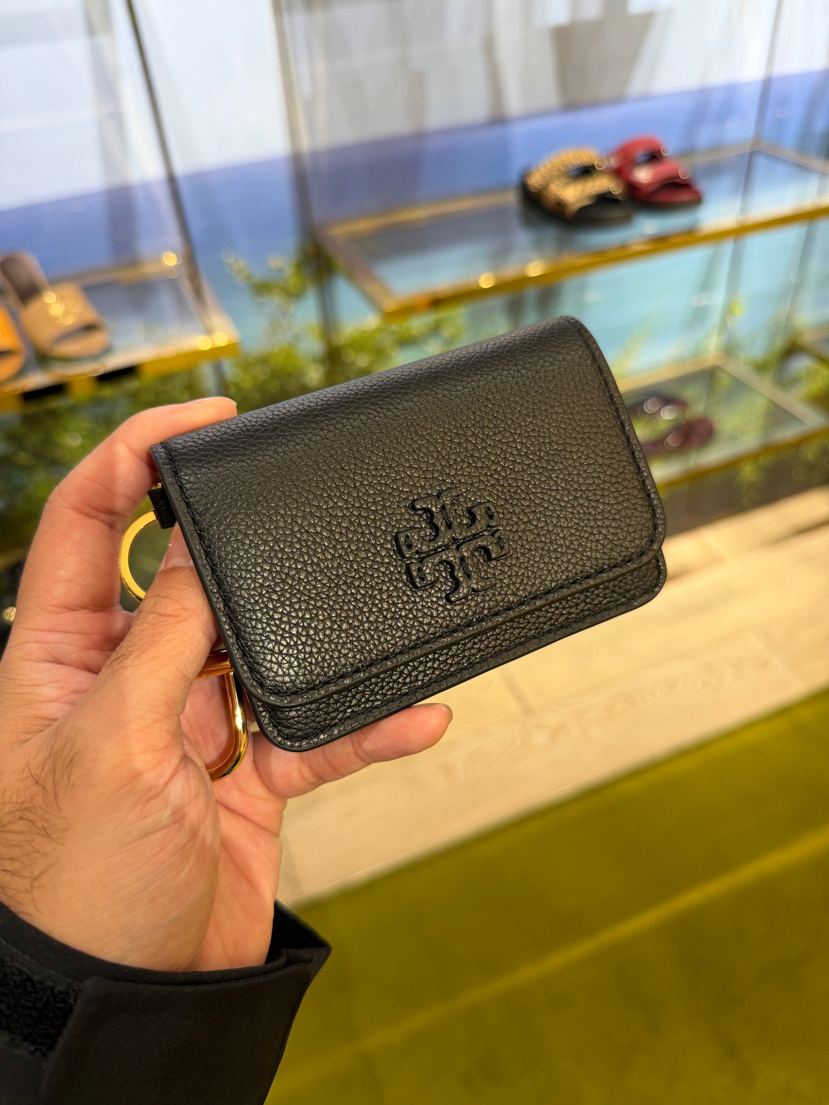 TB Outlet Thea 零錢卡夾 - 黑色
