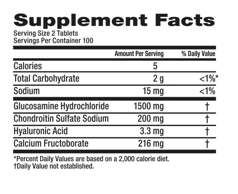 Costco Move Free 益節 維骨力葡萄糖胺 200顆
