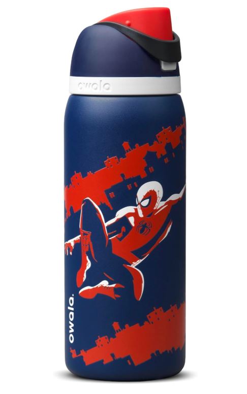 Owala 經典吸管不銹鋼冷水壺 - 蜘蛛人深藍 - Swing of Things  - 945ml