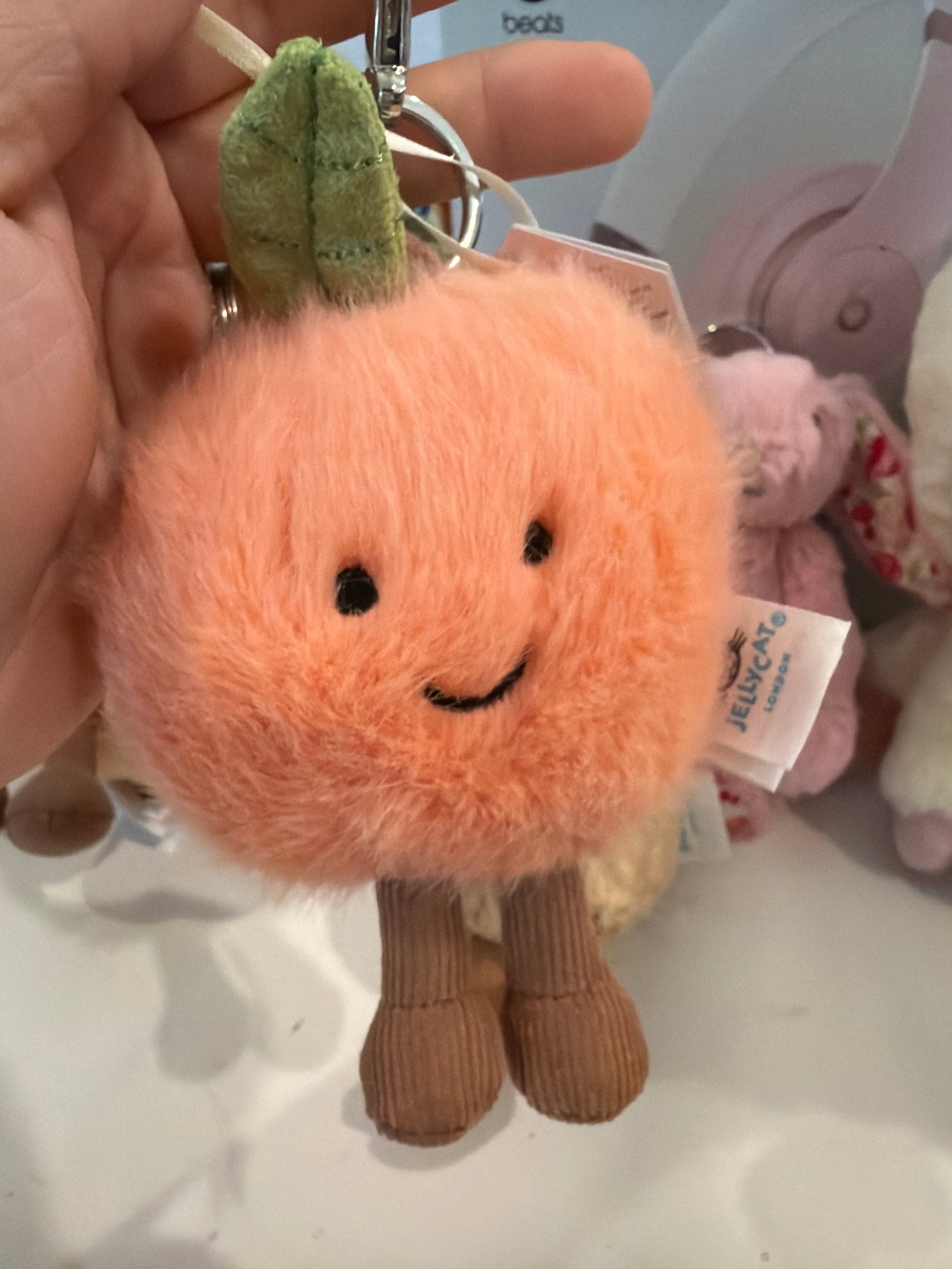 Jellycat 水蜜桃吊飾