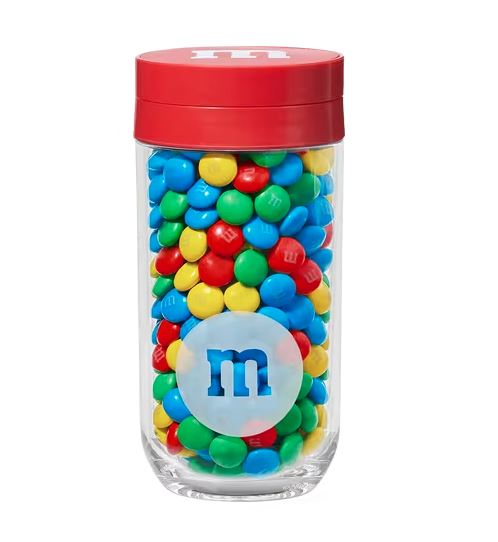 獨家訂製 馬年M&M 紅色蓋子禮物罐