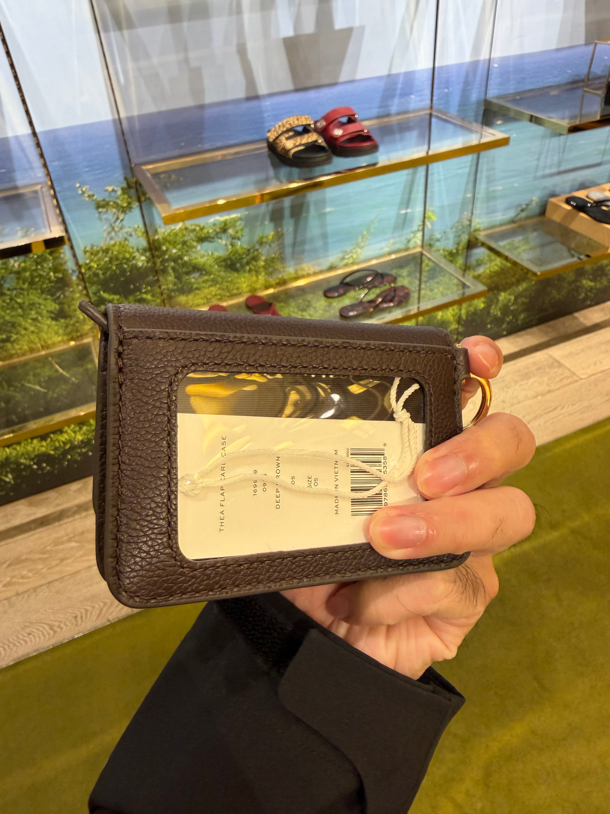 TB Outlet Thea 零錢卡夾 - 巧克力