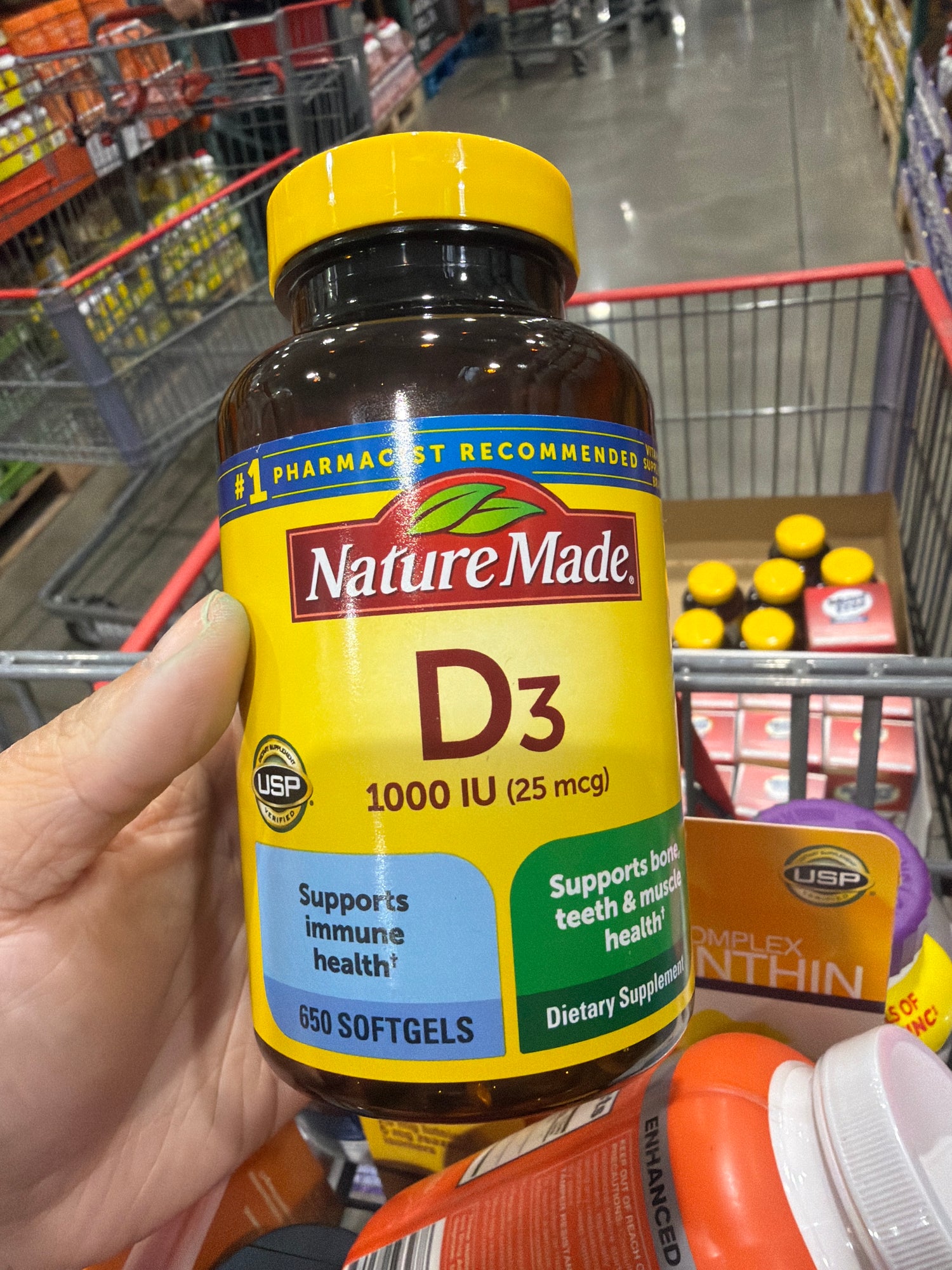 Costco naturemade D3 1000IU