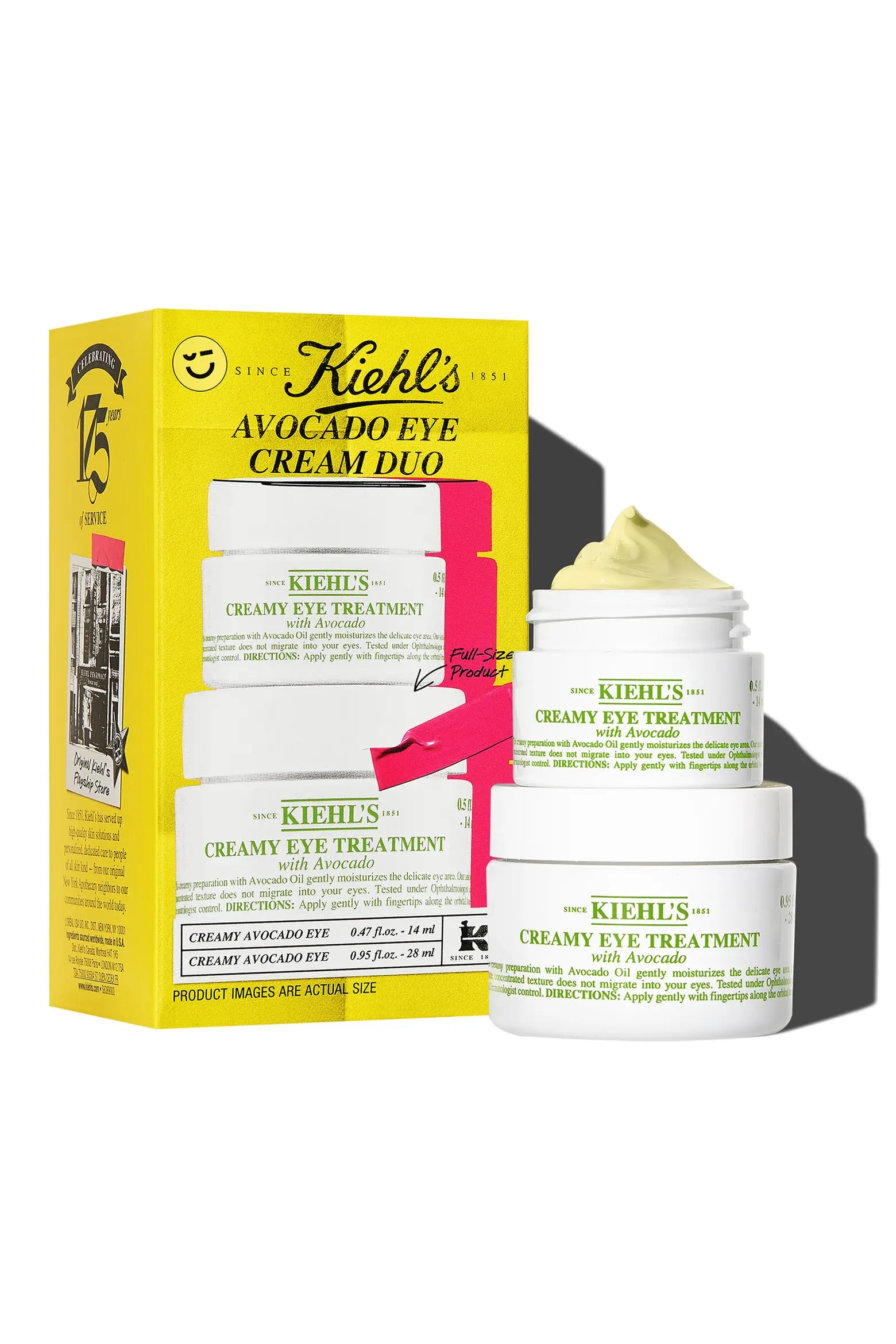 ND Kiehl's 酪梨眼霜 居家旅行雙享組