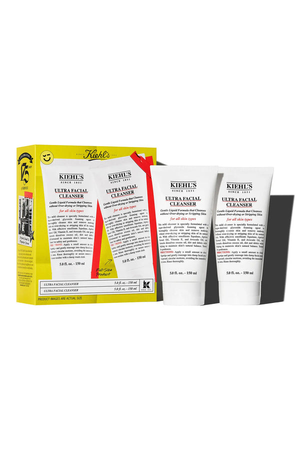 Kiehl's  冰河保濕潔面乳 霜入組