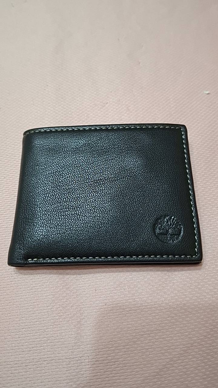 Timberland 男生短夾 黑色