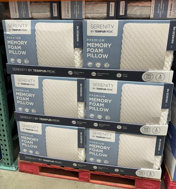 Costco 丹普 Serenity 涼感記憶枕頭