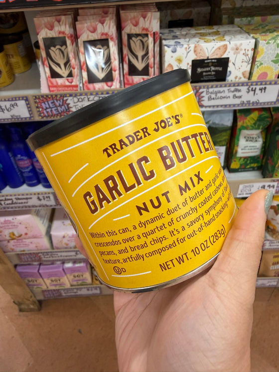 TJ 最新 蒜香奶油綜合堅果 283g