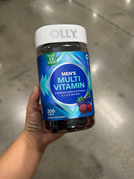 Costco Olly 男生綜合維他命 200顆