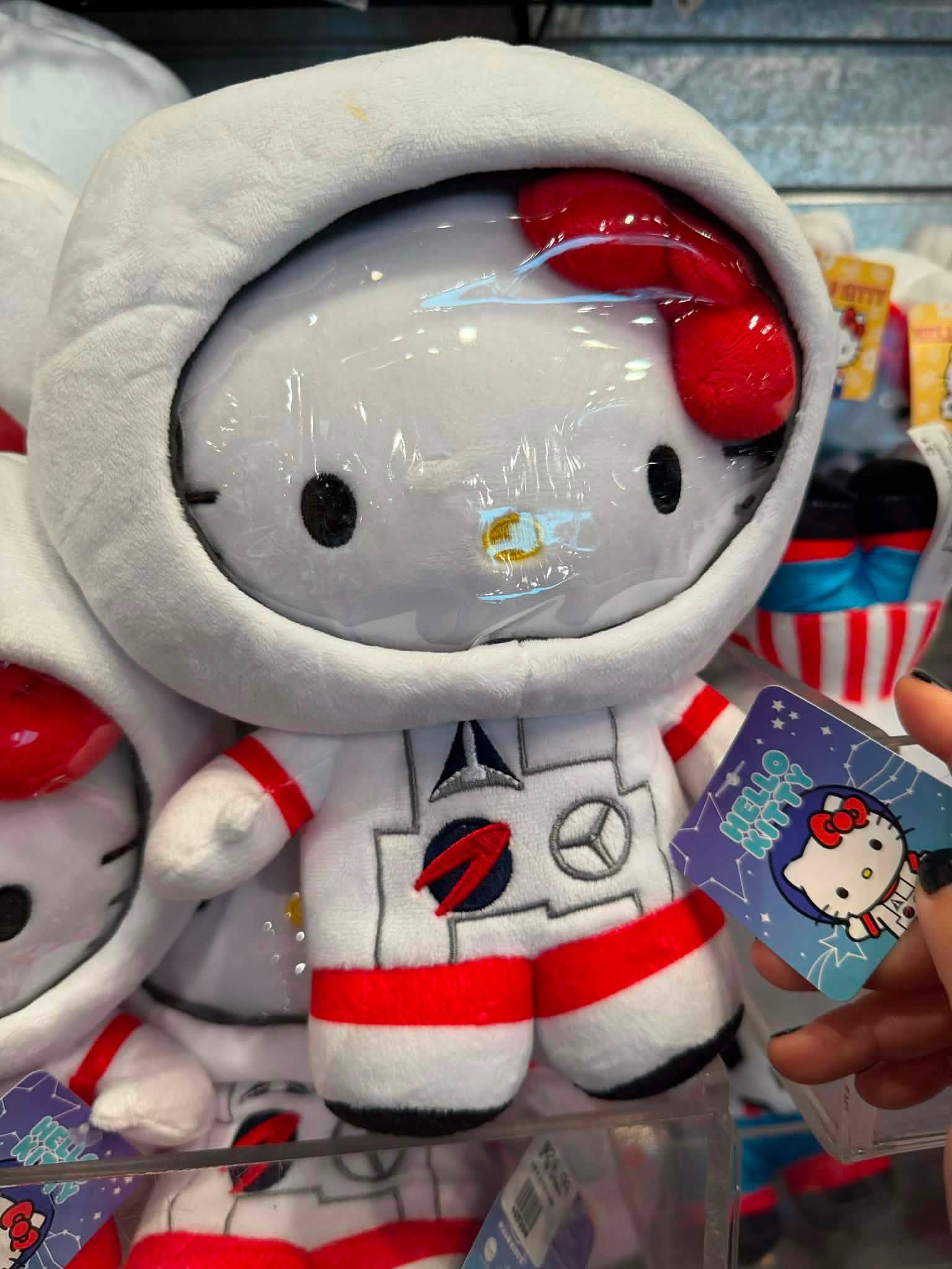科博館 Hello Kitty NASA - 太空人娃娃 - 23公分