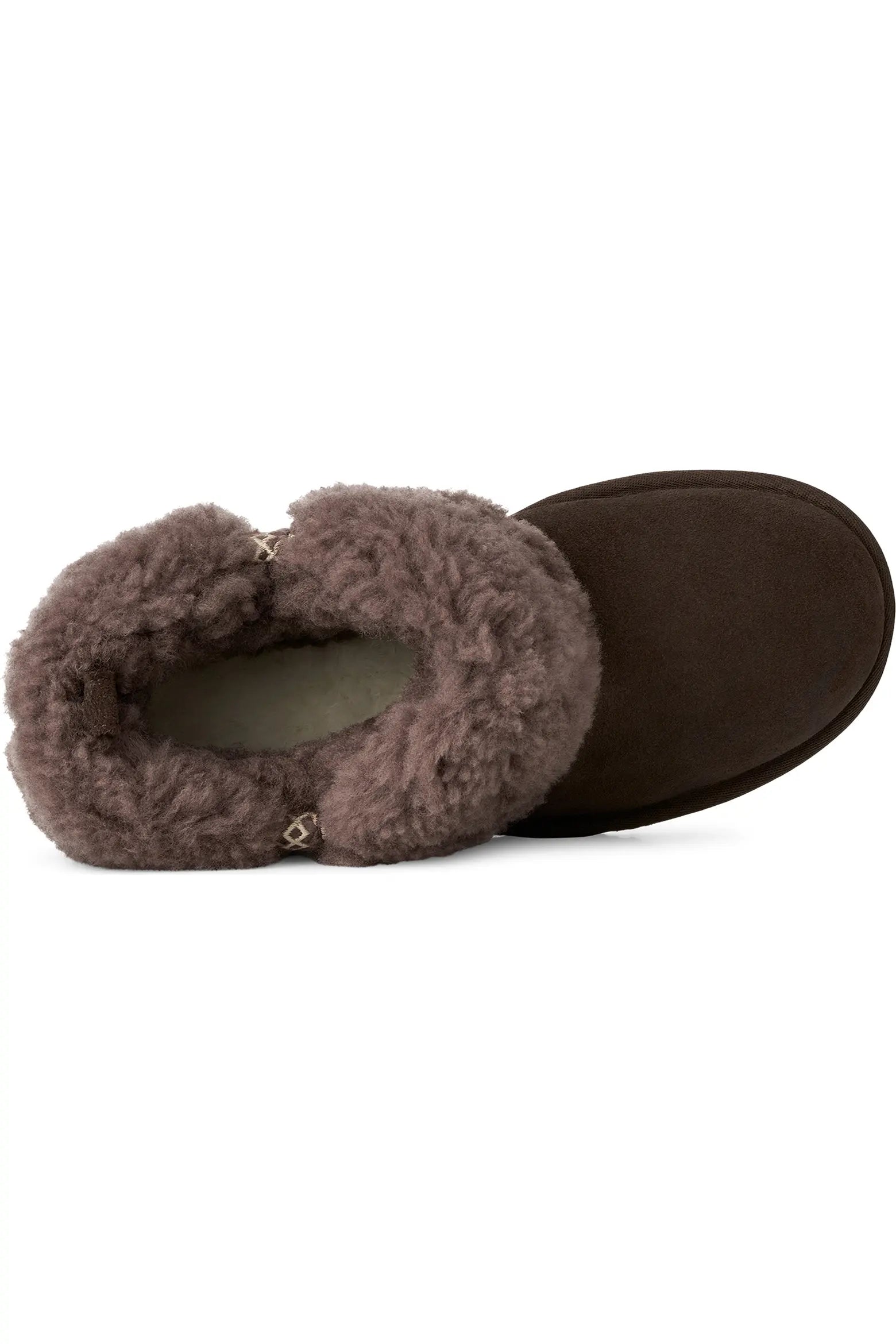 ND UGG 女生 Ultra Mini 編織毛毛短靴